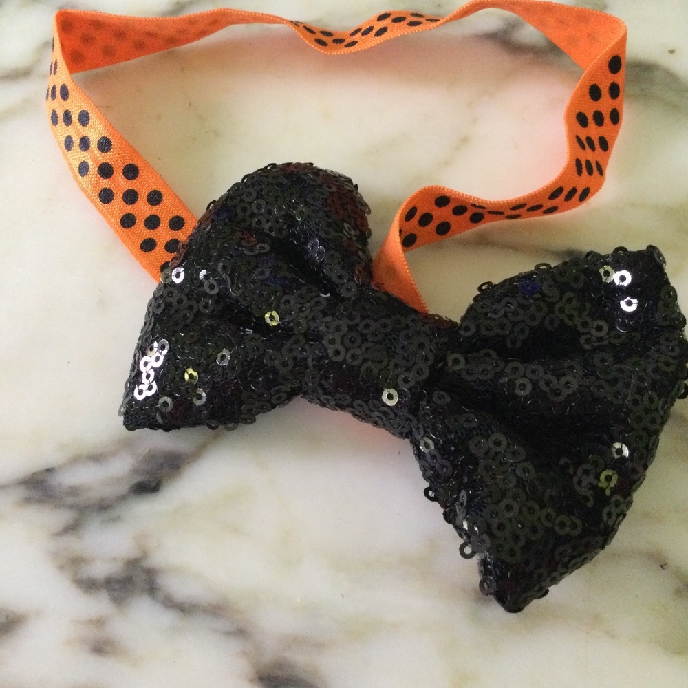 Halloween Dog Bowtie